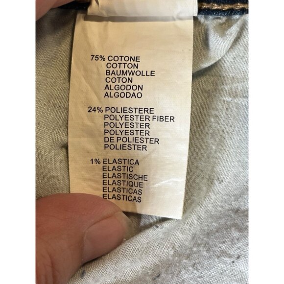 Bella Made In Italy Patchwork Jeans 31 Inch Waist - Picture 13 of 14